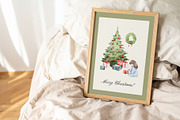 Christmas Magic watercolor set, a Seasonal Illustration by Yuliia Lashevska (Thumbnail 2 of 10)