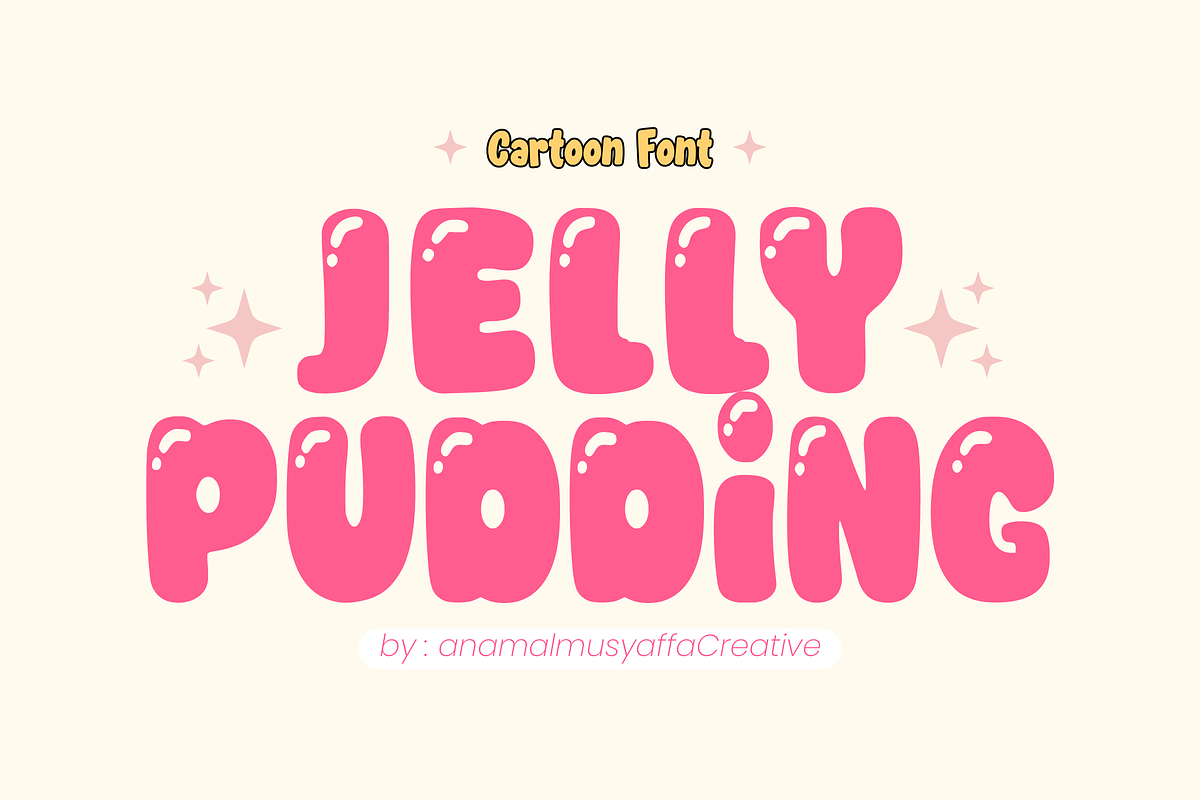 Jelly Bubble - Bubble Font Types, a Font by KiddoGlyphs Studio (Photo 3 of 5)