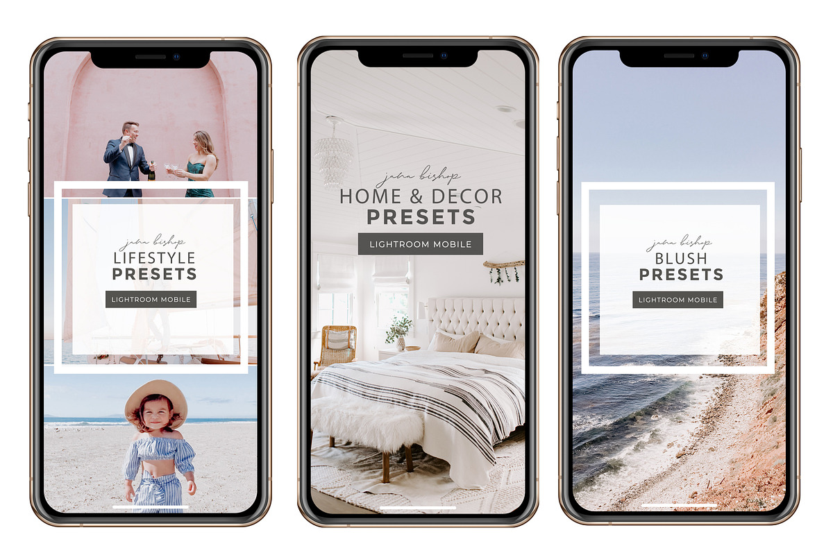 JBC Lightroom Mobile Preset Bundle, an Action Add-On by JanaBishopCollection (Photo 1 of 11)