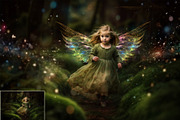 Colorful Fairy Wings, a Texture Graphic by HappyNews (Thumbnail 5 of 10)