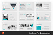 Clean Business Plan Powerpoint, a Presentation Template by Fit-tee (Thumbnail 1 of 4)