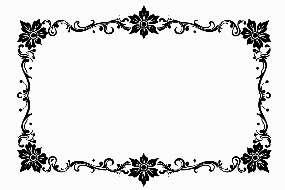 Elegant frame with decorative, an Illustration by Amazin_art (Photo 9 of 17)