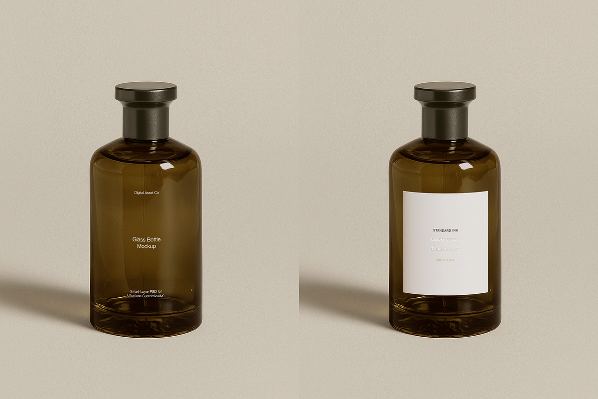 14 Cosmetic Bottle Mockup Bundle, a Packaging Mockup by Digital Asset Co (Photo 13 of 15)