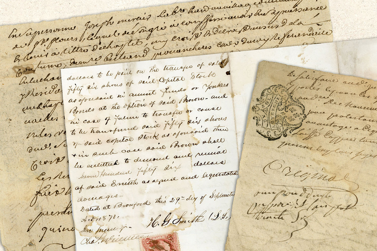Antique Documents, a Texture Graphic by Digital Curio (Photo 2 of 3)