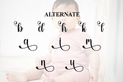Chubby | Script Font, a Handwritten Font by Scratchones (Thumbnail 8 of 9)