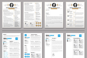 CLEAN RESUME BUNDLE - 30 TEMPLATES