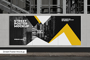 Advertisement Street Poster Mockup, an Advertising Mockup by mrfauzi (Thumbnail 1 of 3)