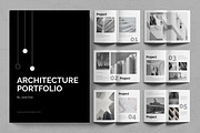 Architecture Portfolio Layout, a Brochure Template by ContestDesign (Thumbnail 1 of 3)