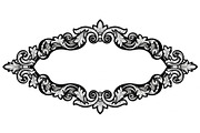 Vintage Ornament Frame Vector Bundle, an Illustration by Creativeshirt (Thumbnail 21 of 51)