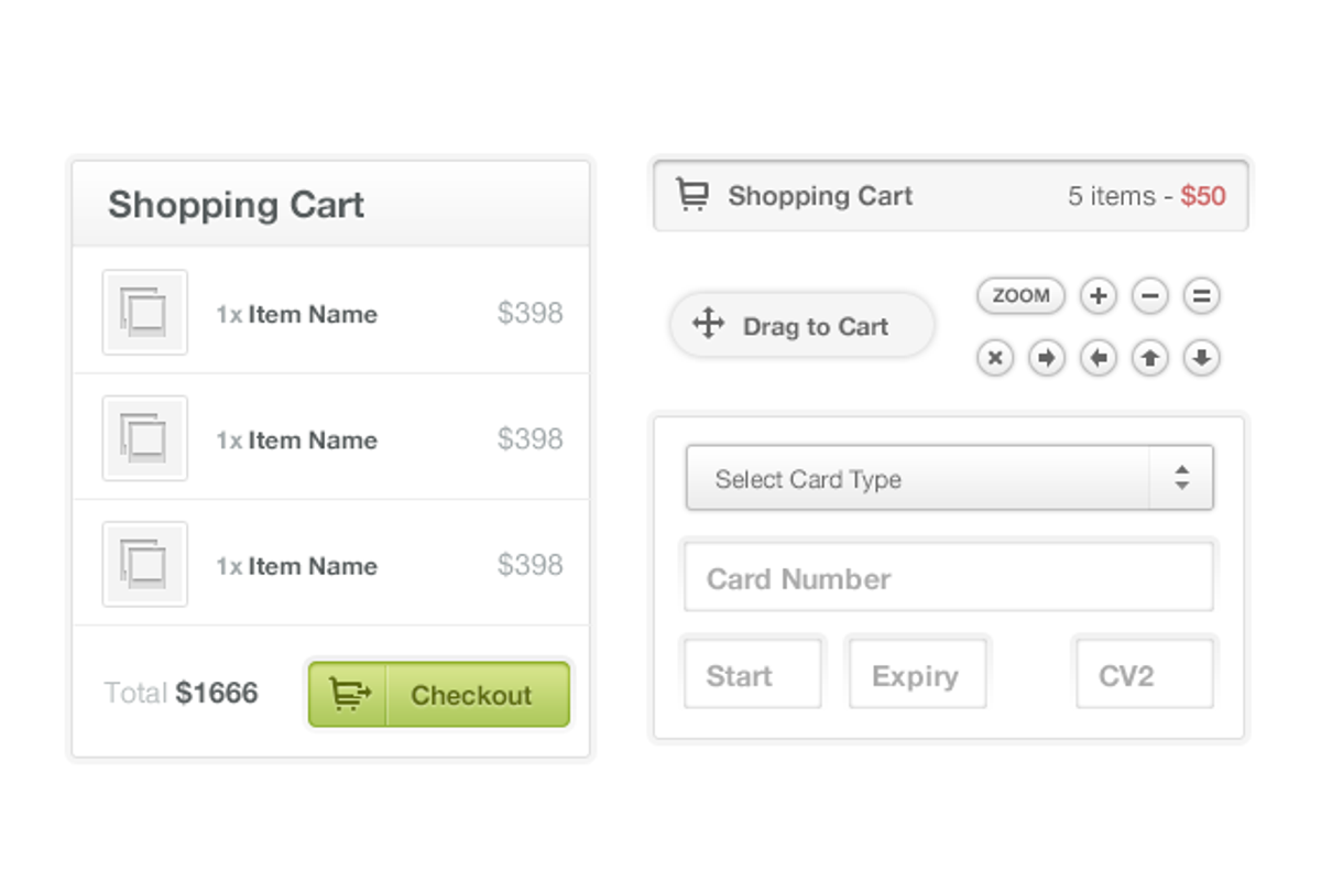 Clean Ecommerce Elements, a Templates & Theme by Medialoot (Photo 3 of 5)