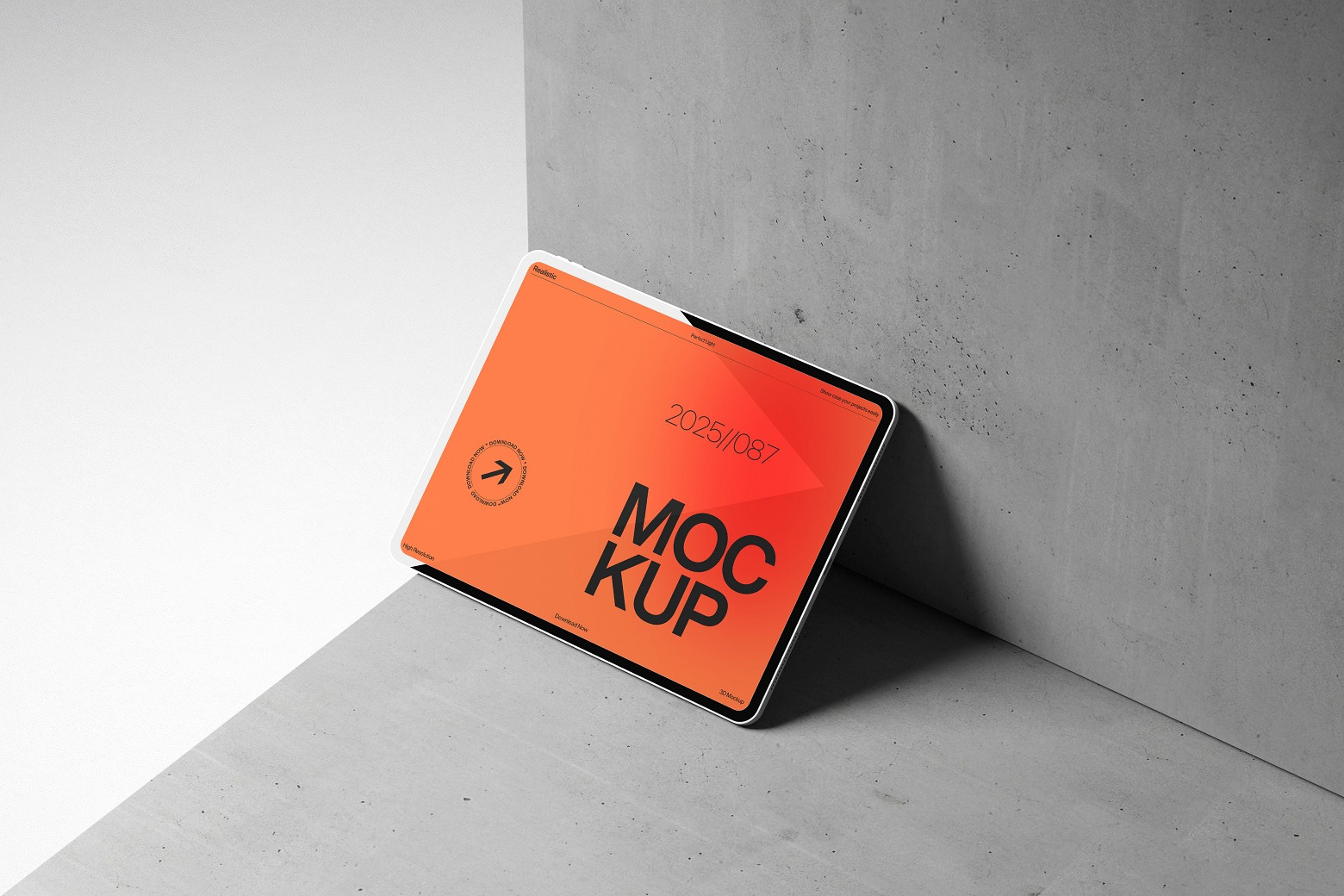 Modern Tablet Mockup, an iPad Mockup by kreatifreya