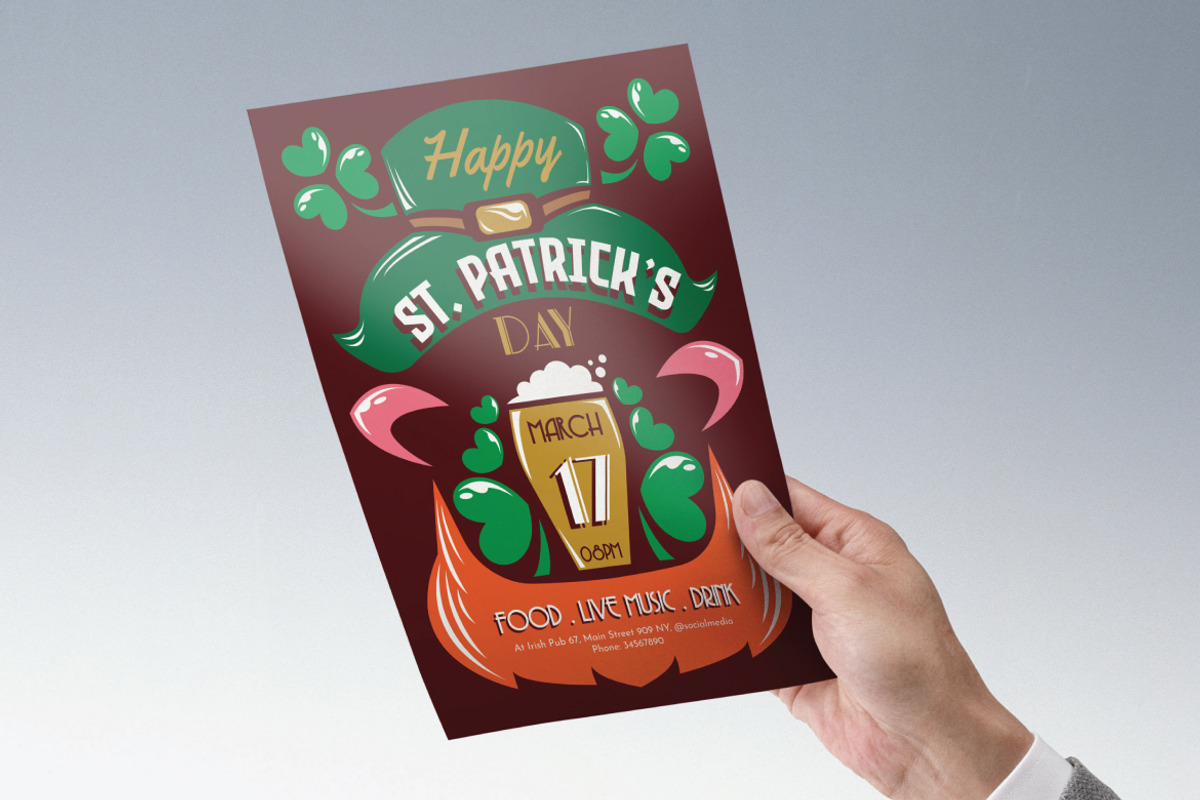 St. Patrick's Day Flyer, a Flyer Template by ashenterprise (Photo 3 of 4)