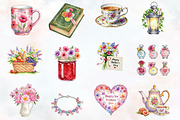 Charming Mother's Day Gift Clipart, a Seasonal Illustration by RobertsArt (Thumbnail 6 of 7)