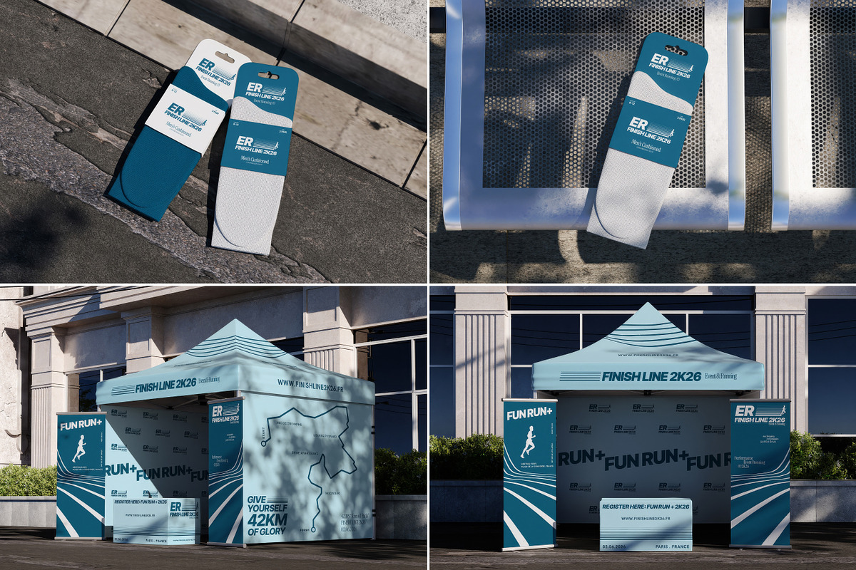 42 Running Event Mockup Bundle, a Mockup by Vitora Mockup (Photo 8 of 13)