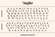 Magilio - A Chic Serif Fonts, a Serif Font by Prioritype Co (Thumbnail 19 of 23)