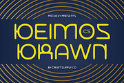 CS Deimos Drawn, a Sans Serif Font by Craft Supply Co. (Thumbnail 1 of 8)