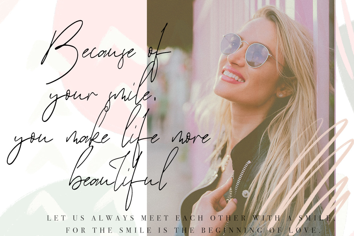 Hamorry/ Sale 99% Off, a Script Font by Katie Holland (Photo 5 of 6)