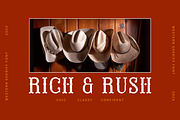 Western Sheriff - Cowboy Font, a Serif Font by Sronstudio (Thumbnail 5 of 12)