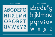 Glanzyo - Modern Stencil Font, a Font by RagamKata (Thumbnail 8 of 10)