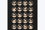 40 Custom Dog Ornaments Laser Files, an Object Graphic by ThemeXDigital (Thumbnail 3 of 9)