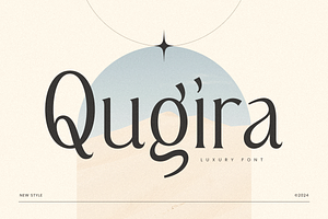 Qugira Luxury Font