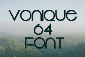 Vonique 64 Font