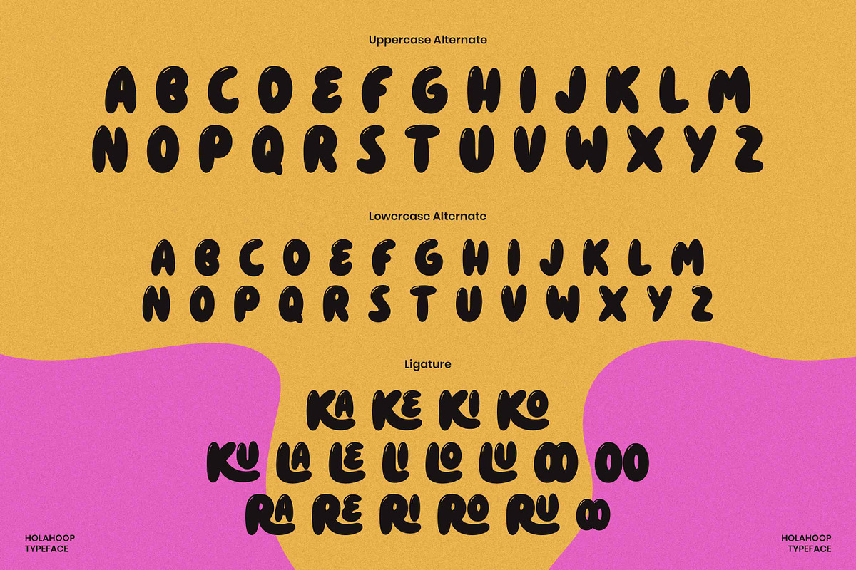Holahoop - Playful Font, a Font by Flawless And Co (Photo 10 of 10)