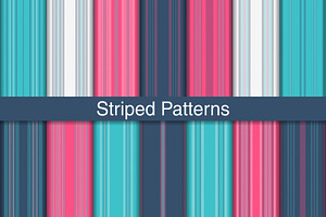 #245 Striped Patterns, a Pattern Graphic by Plaid4You