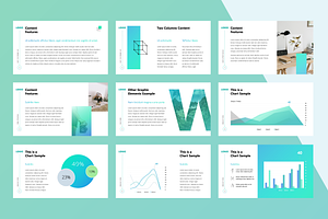 Acid Corporate Google Slide Template