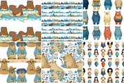 Cute Capybara Clipart Watercolor, an Animal Illustration by Nicole Branger Art (Thumbnail 10 of 21)