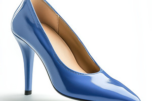 Elegant Blue High Heel Shoe Stylish, a Beauty & Fashion Photo by Pixeness Studio