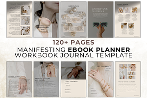 Ultimate Manifesting Planner Bundle, a Social Media Template by Digital By Nikoleta