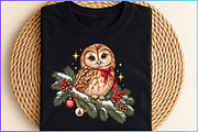Christmas Woodland Animals Cliparts, a Seasonal Illustration by Ink Gallery (Thumbnail 8 of 8)