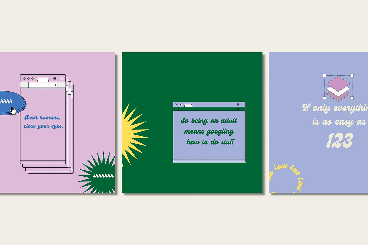 Retro Moxxi | Canva Social Media, a Social Media Template by Two Sleepy Heads Studio (Photo 4 of 4)