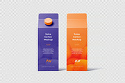 Juice Carton Mockup, a Product Mockup by zpackcreative (Thumbnail 4 of 4)