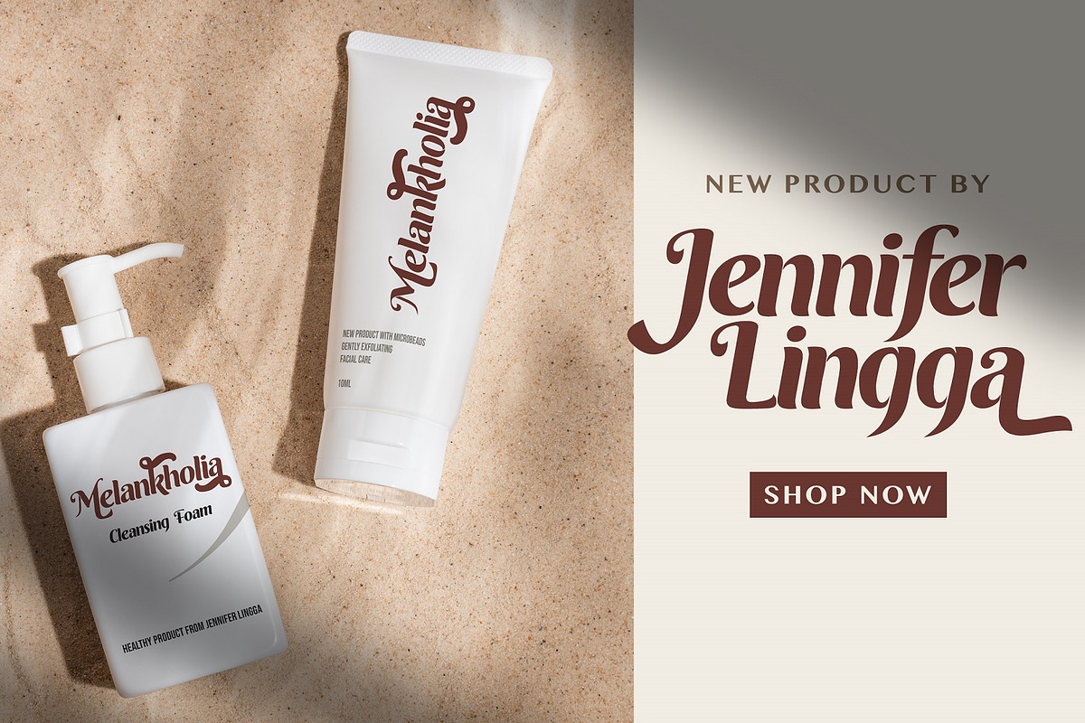 Roshinta - Decorative Display Font, a Sans Serif Font by StringLabs (Photo 8 of 10)