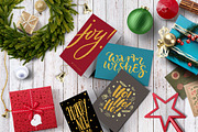 Merry Xmas Handlettering Vector, a Decorative Illustration by Spencerian Sisters (Thumbnail 7 of 9)