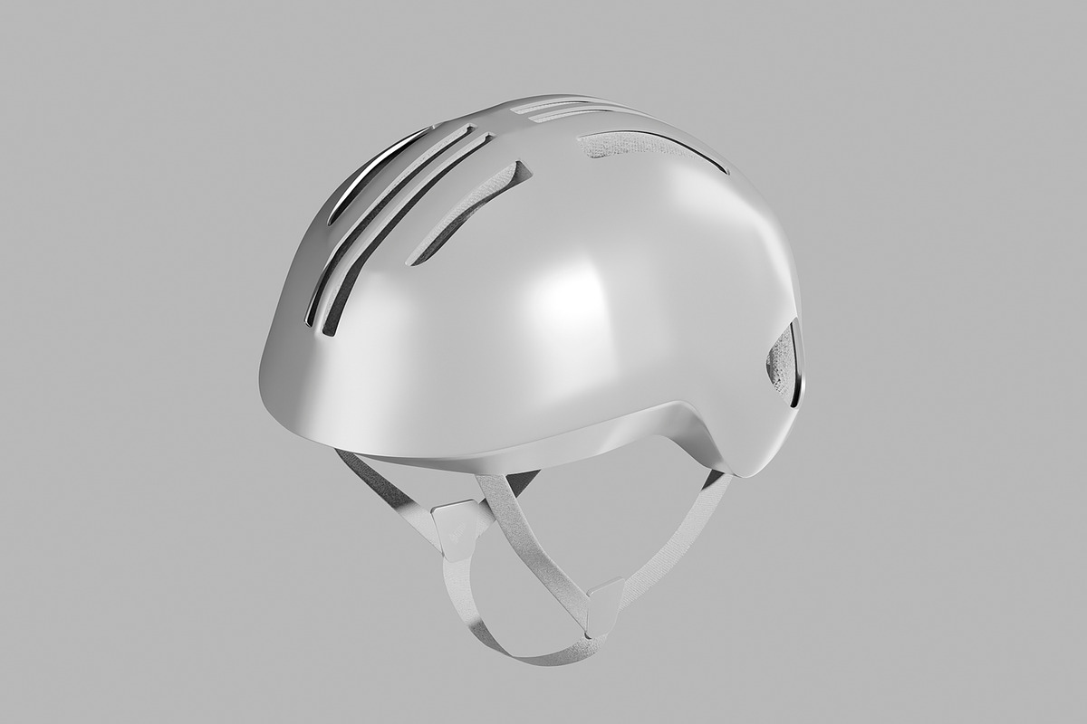 Sticker on Helmet, a Household Mockup by Unerispace (Photo 3 of 5)