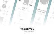 Creative Agency Wireframe Website, a Wireframe Template by INSPR STD (Thumbnail 6 of 6)