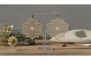 Flower Art Earring Designs, a Graphic by musafir_fashion (Thumbnail 11 of 11)