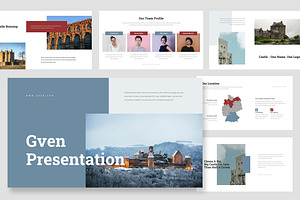 Gven : Heritage Google Slides, a Presentation Template by Punkl Camp