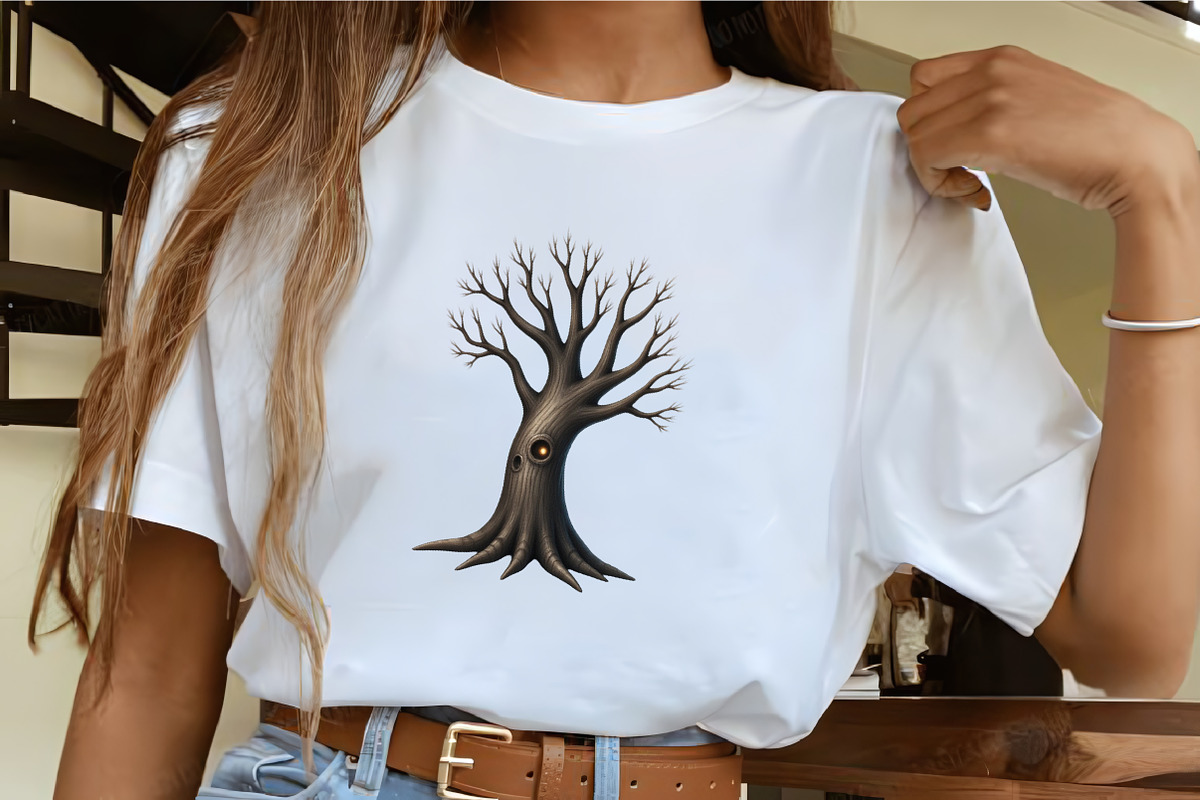 Creepy Tree with Eyes Clipart, an Illustration by CrexoraLab (Photo 4 of 5)