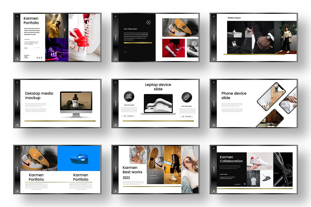 Karmen – Business PowerPoint, a Presentation Template by Dens Creative Studio (Photo 4 of 6)