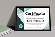 Certificate Design Layout, a Stationery Template by MightyDesign (Thumbnail 1 of 6)