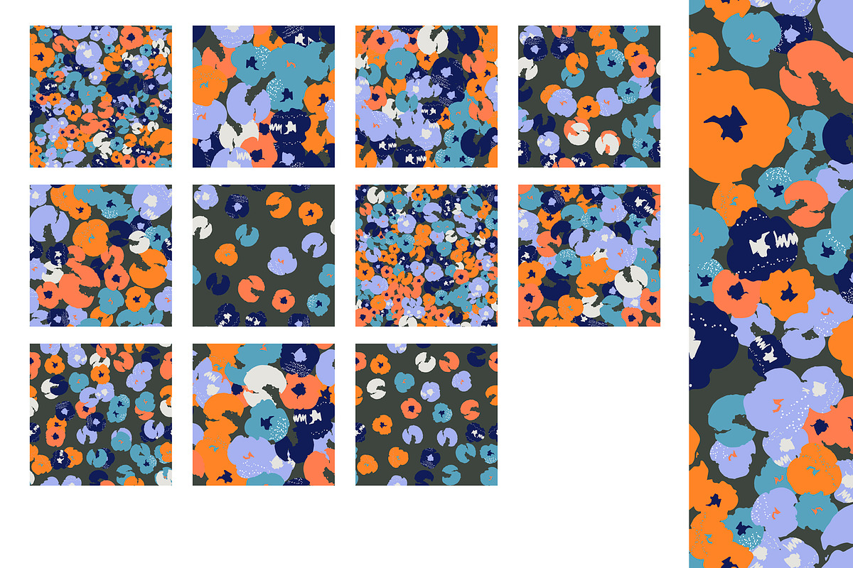 67% OFF Floral patterns bundle, a Pattern Graphic by Ibrin's Shop (Photo 14 of 16)
