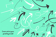 Handmade Vector Arrow Collection, an Object Graphic by Abbie May (Thumbnail 5 of 5)