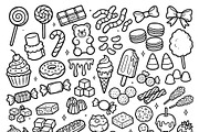 Hand drawn candy collection. Doodle, an Object Illustration by Voodz_shop (Thumbnail 3 of 3)