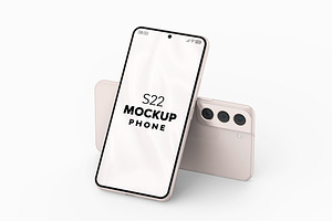 S22 Phone Mockup