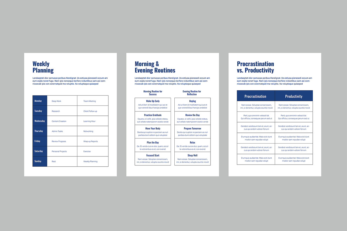Time Management Ebook preview 5