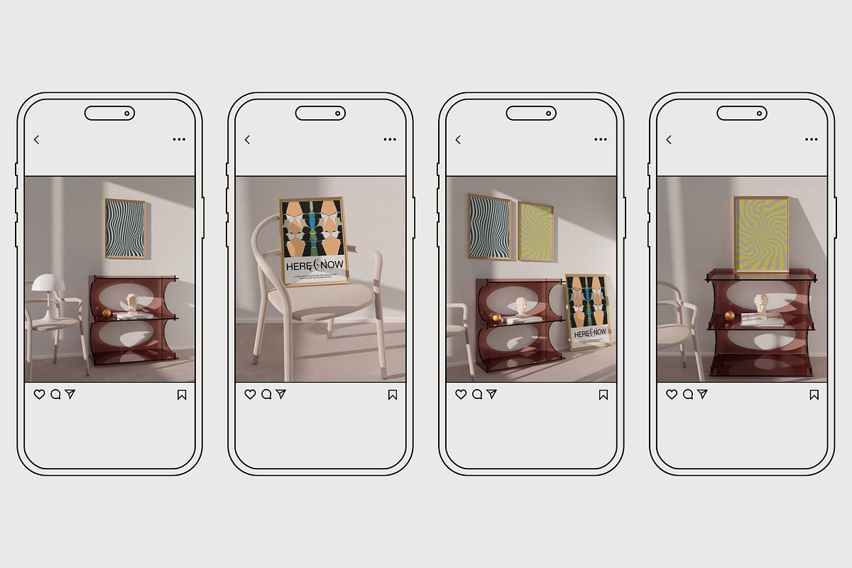 Frame Mockup Bundle ZOJA, a Print Template by Bonumo (Photo 13 of 14)